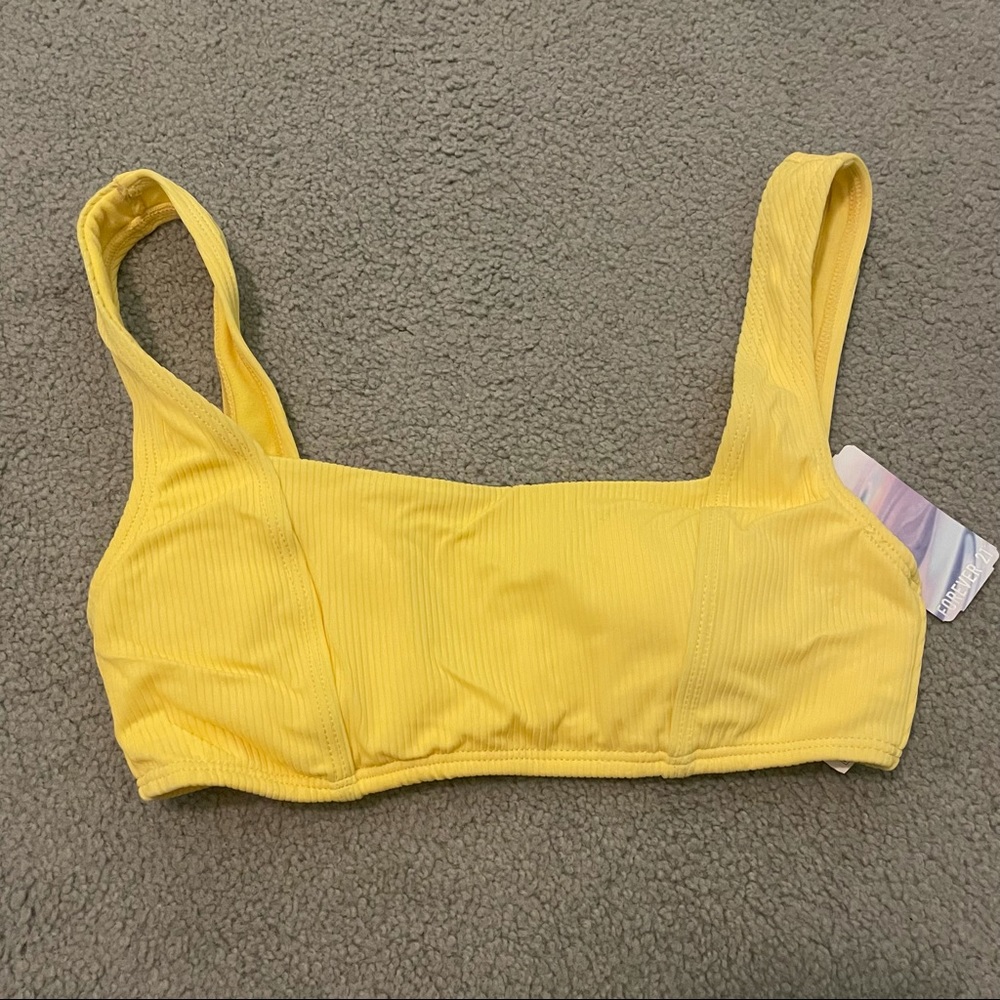 Yellow Bikini top